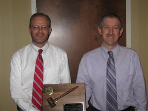 ncehsa past president award Darren Cecil